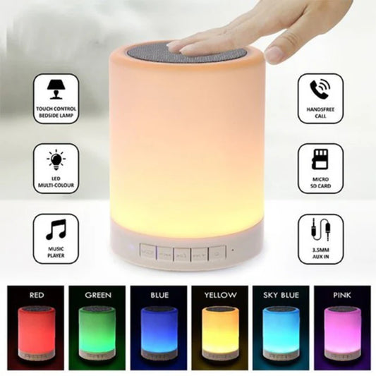 Portable Lamp Touch Bluetooth Speaker