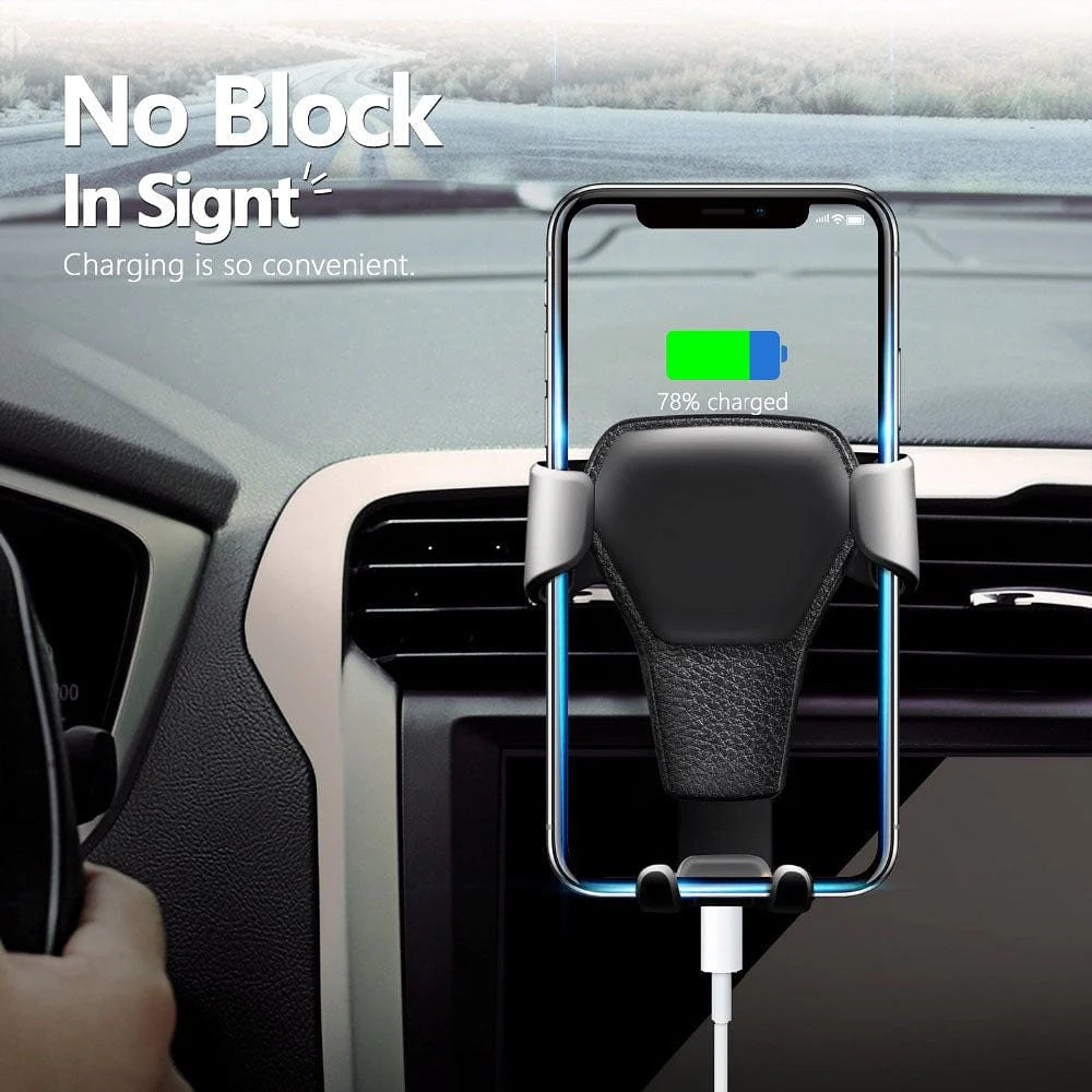 Gravity Car Holder for Phone in Car Air Vent Clip Mount No Magnetic Mobile Phone Holder Cell