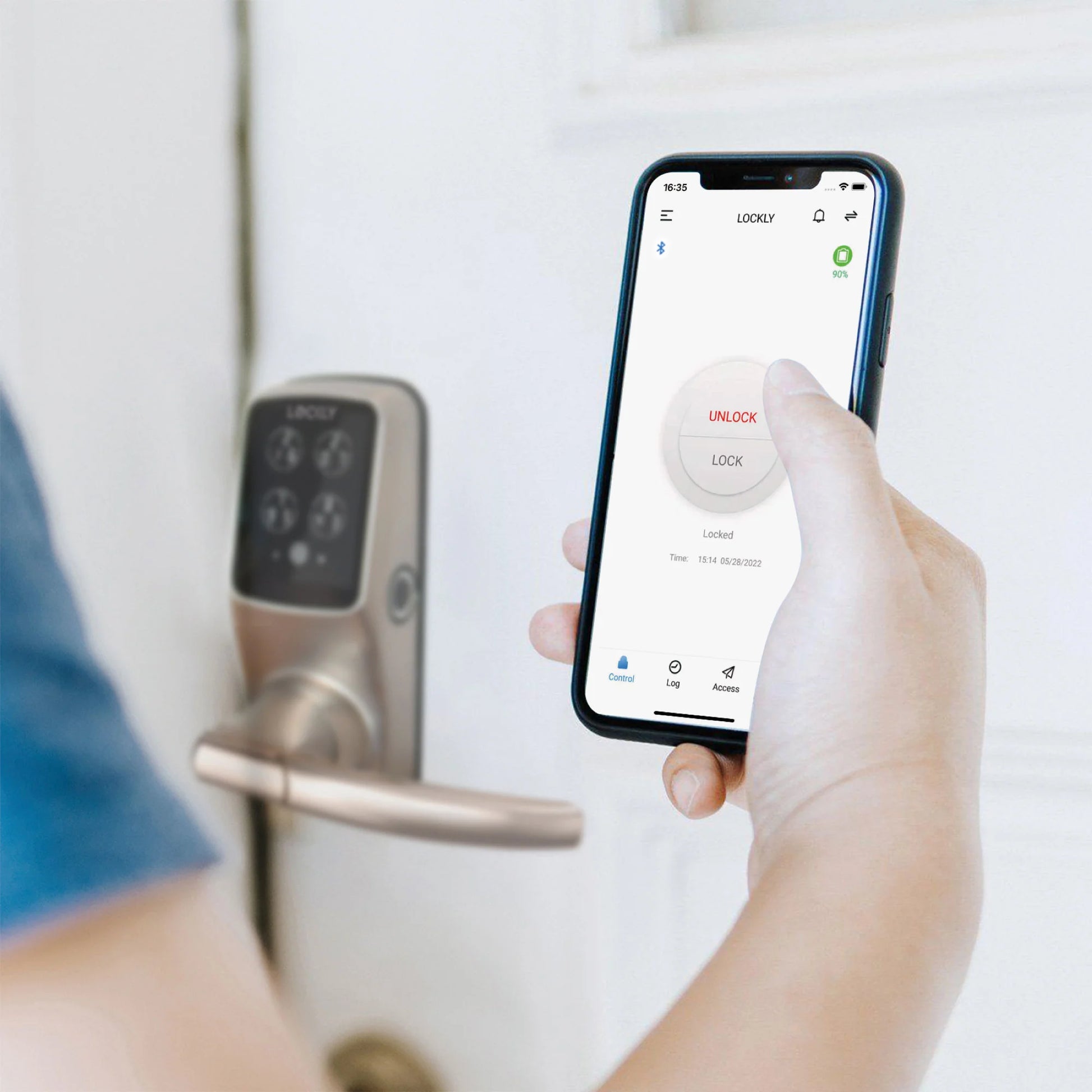 Peek-Proof  Secure plus Smart Lock