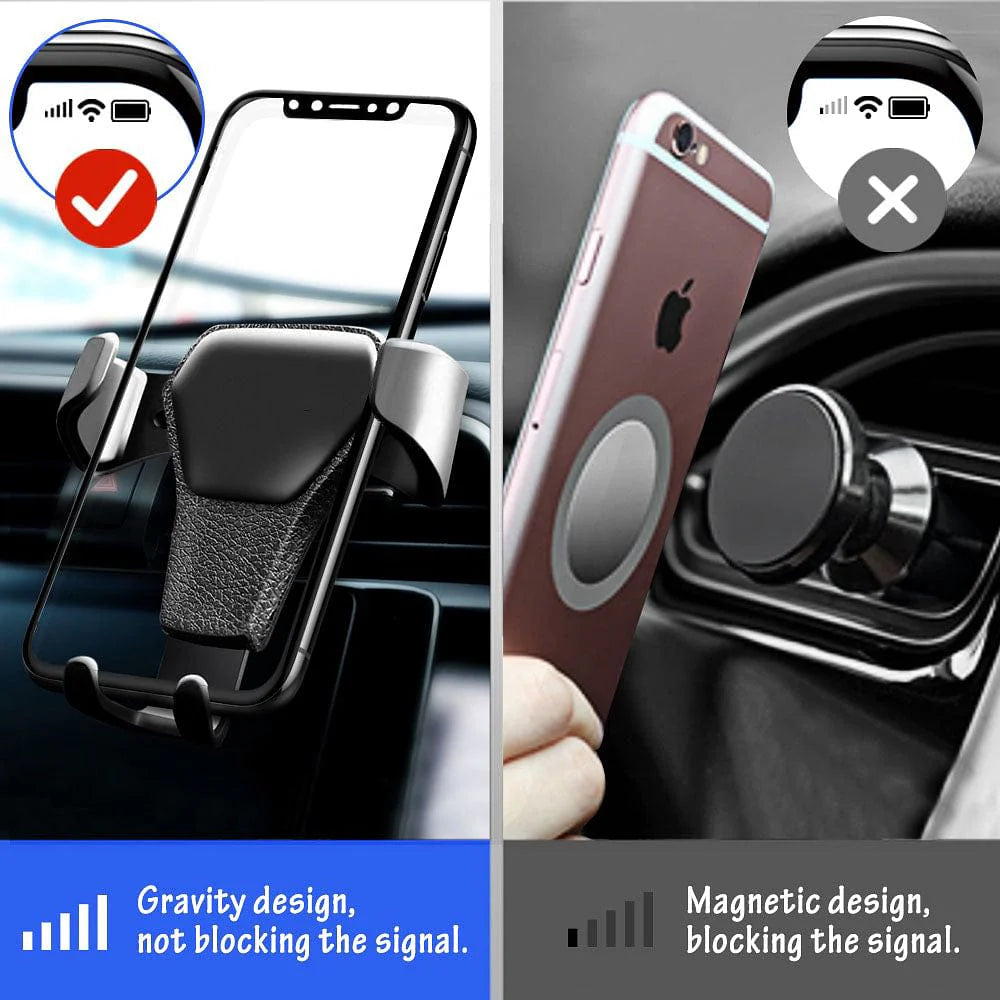 Gravity Car Holder for Phone in Car Air Vent Clip Mount No Magnetic Mobile Phone Holder Cell