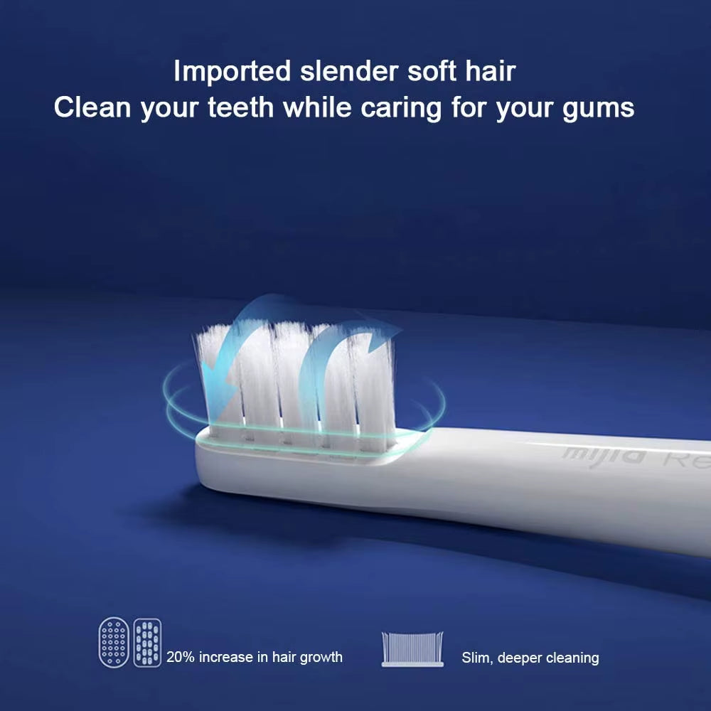 MIJIA Sonic Electric Toothbrush T100,Battery Life 30 Day,16500Rpm Vibration,Usb Rechargeable IPX7 Waterproof Toothbrushes