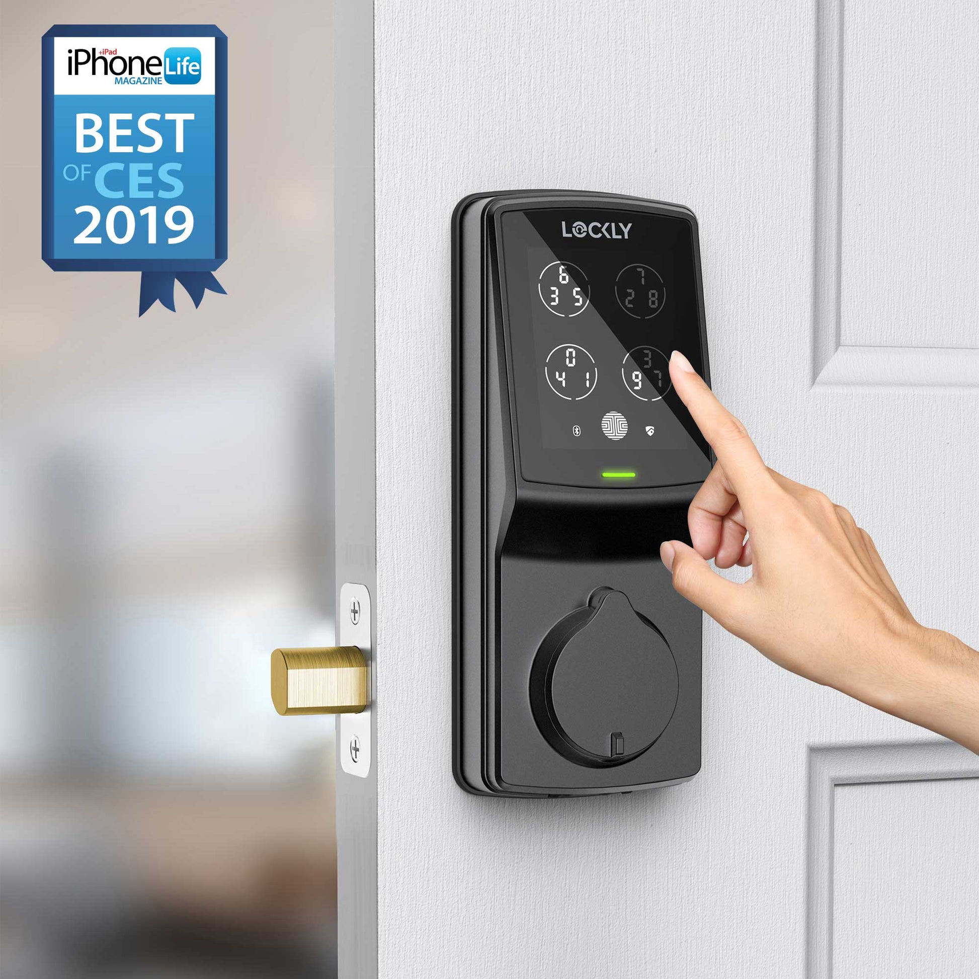 Peek-Proof  Secure plus Smart Lock