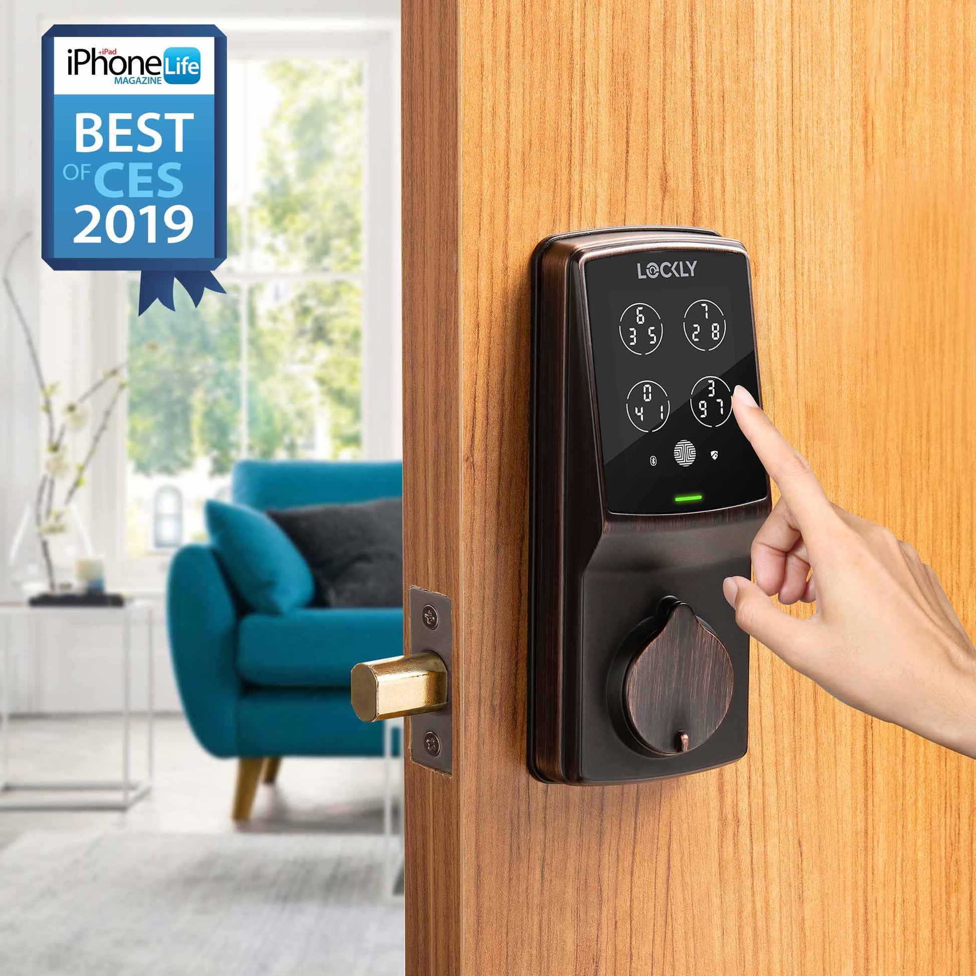 Peek-Proof  Secure plus Smart Lock