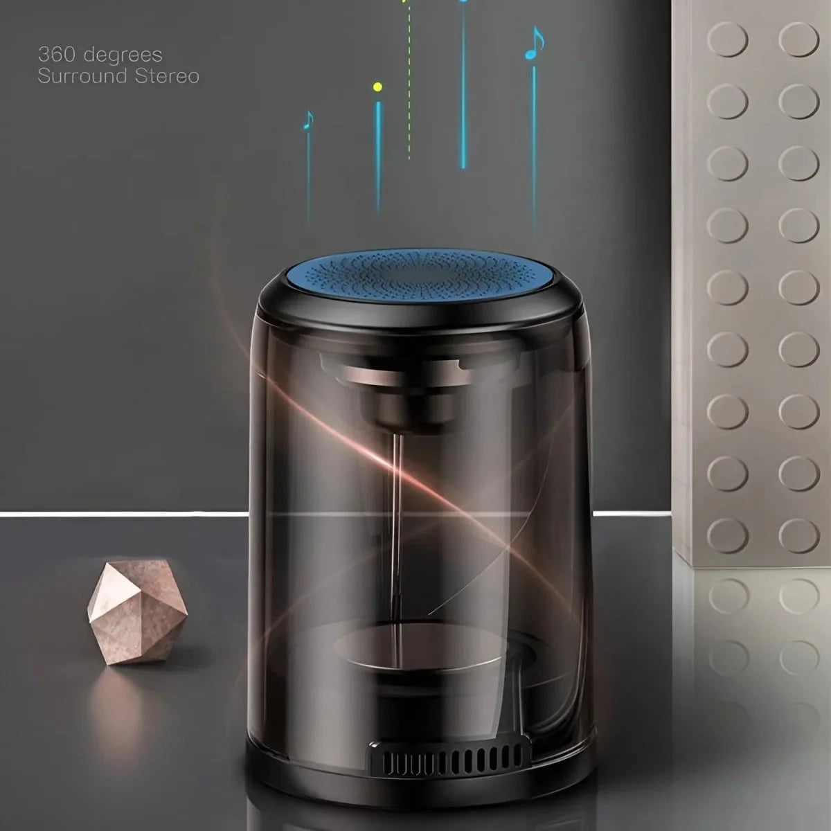 Transparent Magnetic Bluetooth Speaker